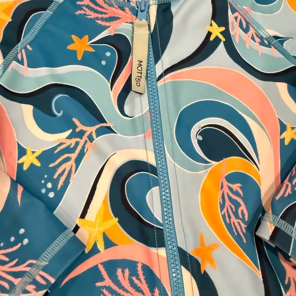 Mott50 x Maisonette Bright Wave Swimsuit - Picture 3 of 14